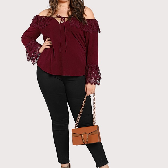 Sandra Flounce Lace Top - Picture 5 of 5